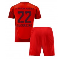 Bayern Munich Raphael Guerreiro #22 Koszulka Podstawowa dzieci 2024-25 Krótki Rękaw (+ krótkie spodenki)
